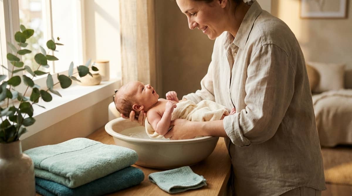 How to Bathe a Newborn