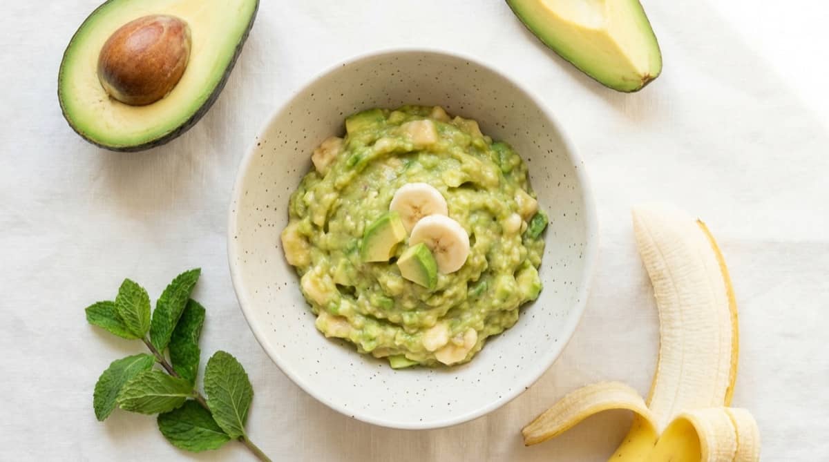 Avocado & Banana Mash