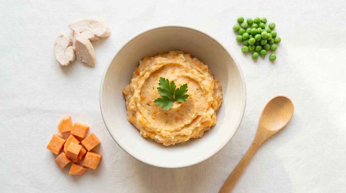 Chicken & Sweet Potato Mash