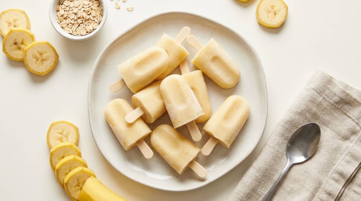 Teething Banana “Ice” Pops