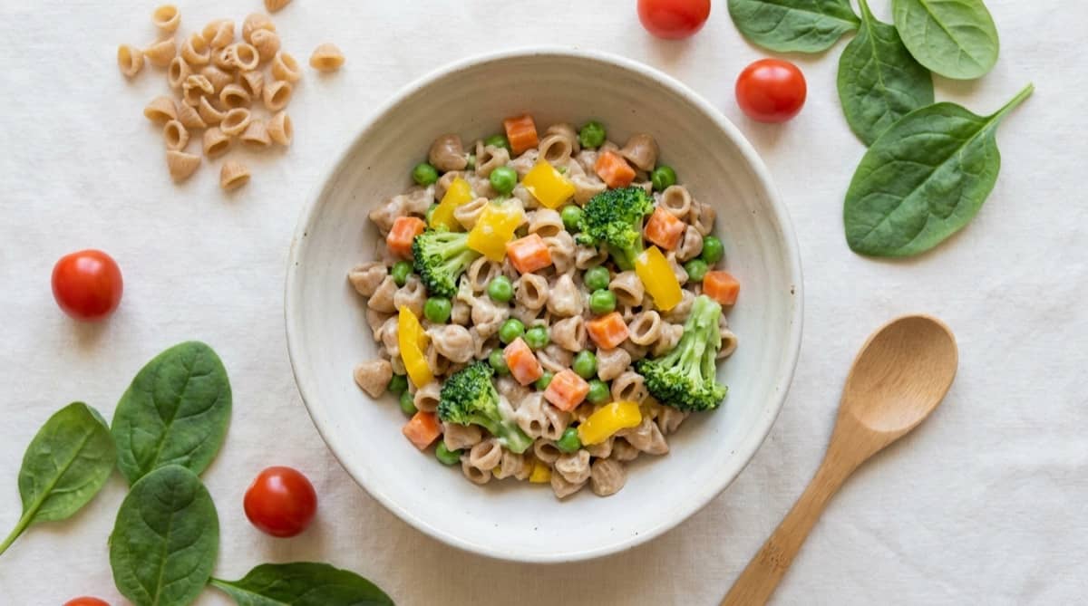 Toddler Pasta Primavera